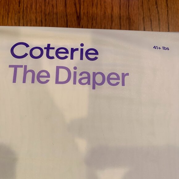 BNIB Sealed The Coterie 'The Diaper' | Size 7 | 2 Packs (32 diapers) - Picture 3 of 5